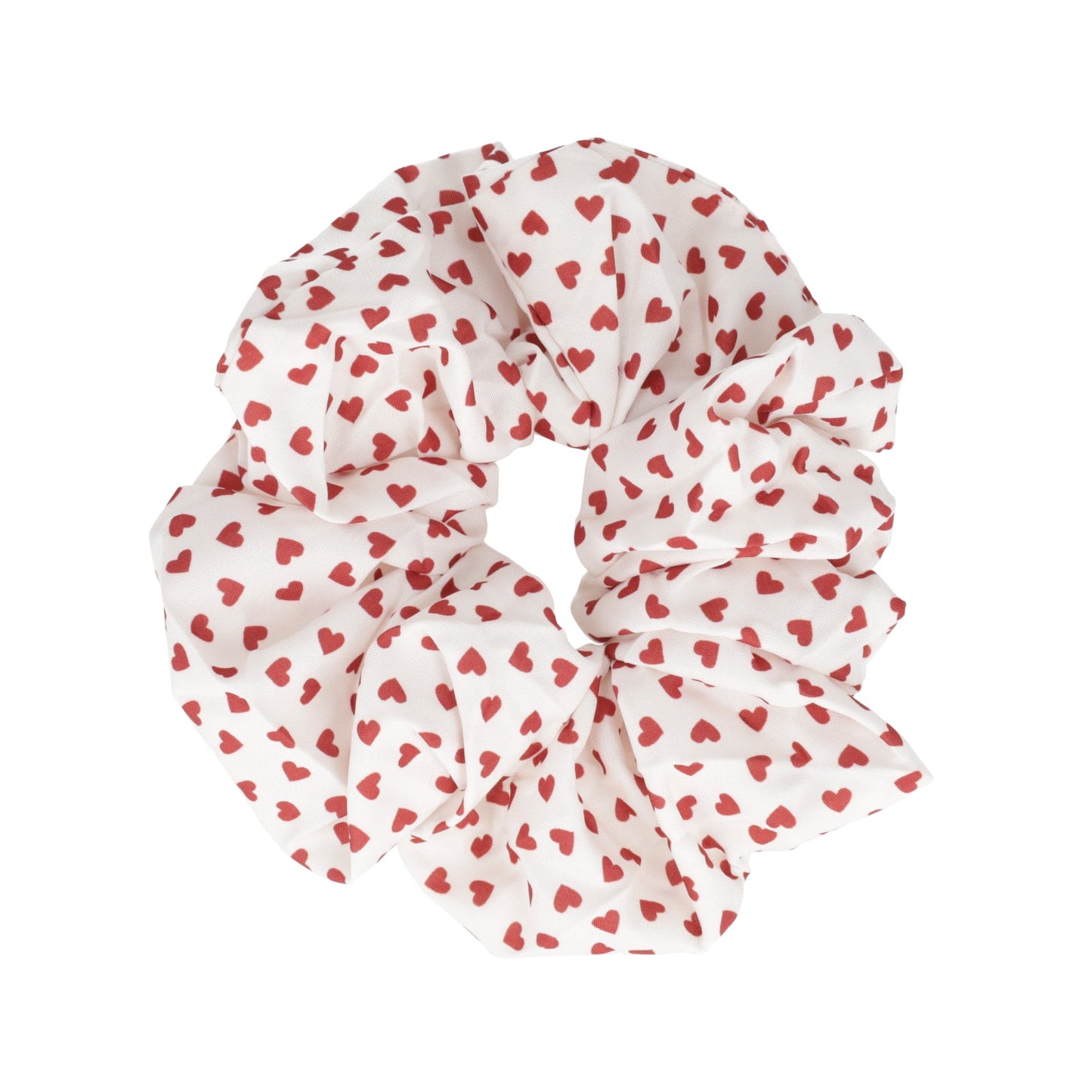 Heart Print Scrunchie
