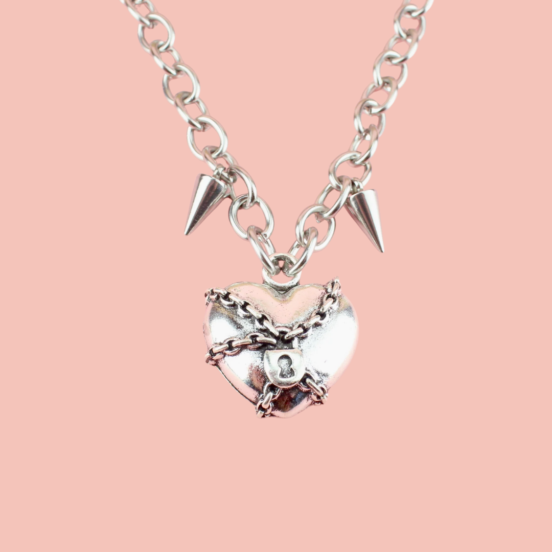 Heart In Chains Necklace
