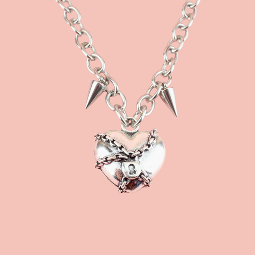Heart In Chains Necklace