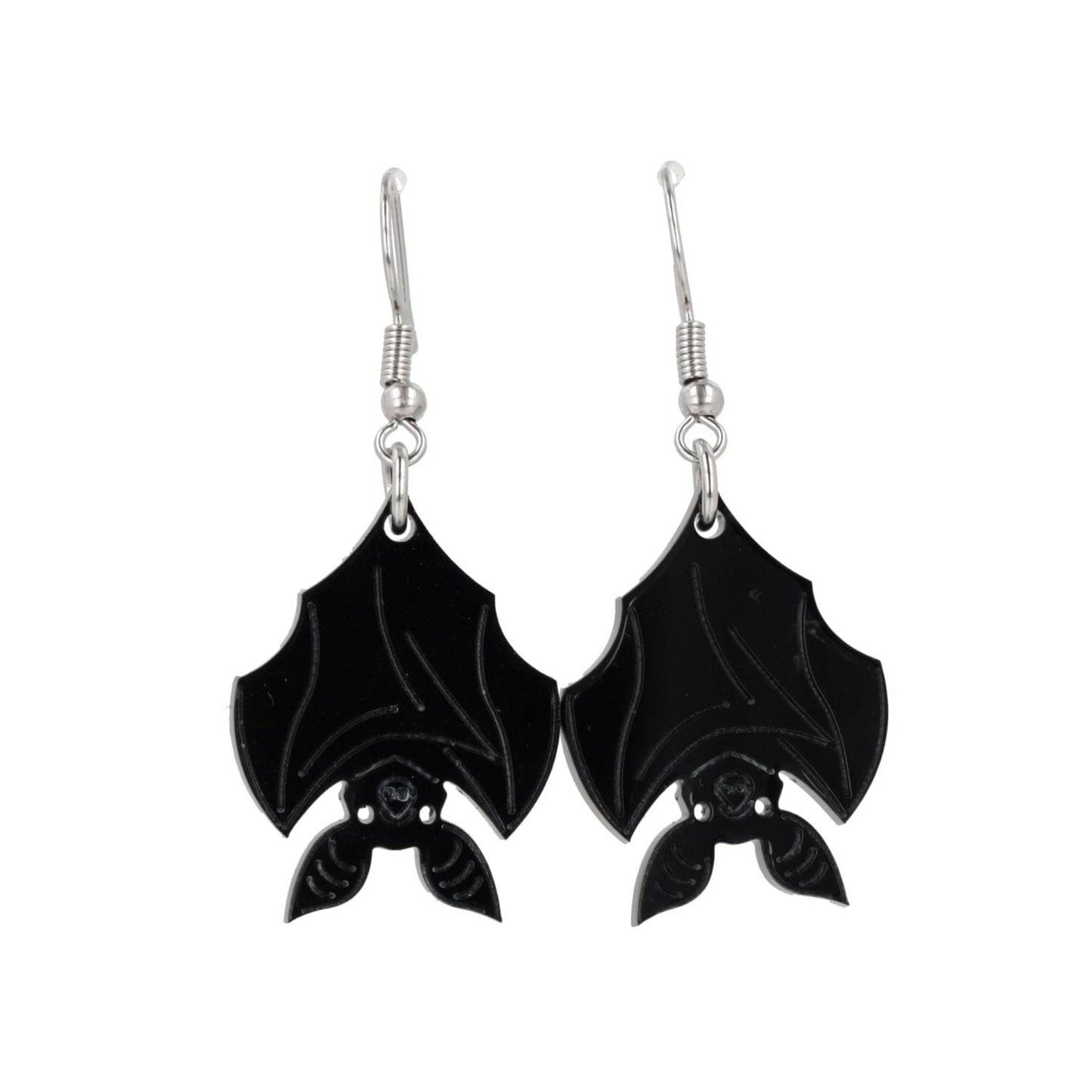 Hang In There Bat Earrings