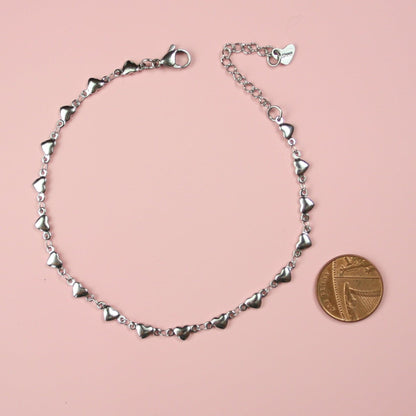 Heart Anklet
