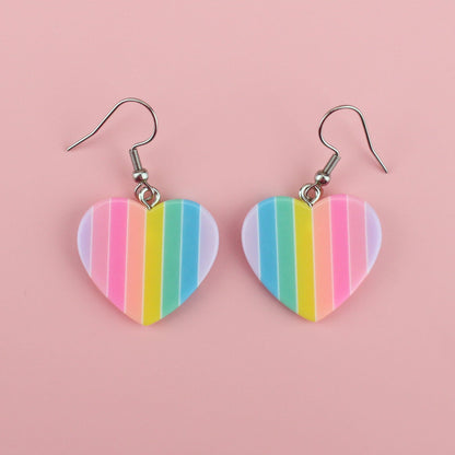 Heart of the Rainbow Earrings
