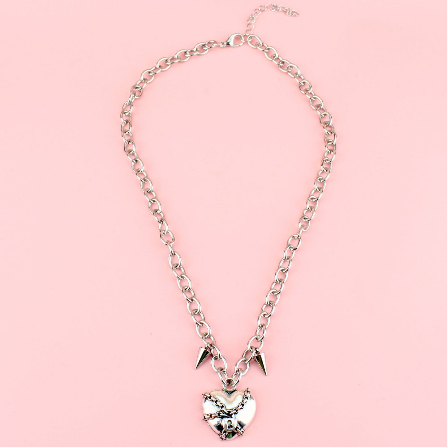 Heart In Chains Necklace