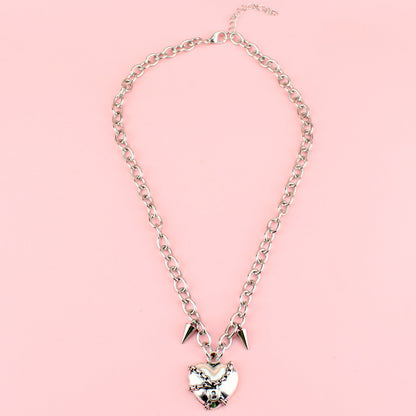 Heart In Chains Necklace