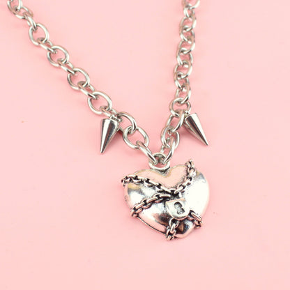 Heart In Chains Necklace
