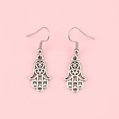 Hamsa Hand Earrings