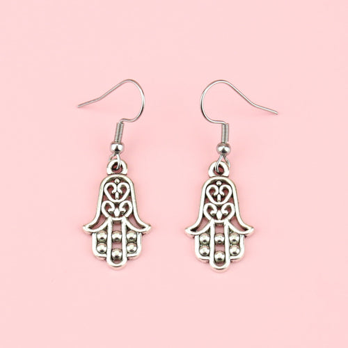 Hamsa Hand Earrings