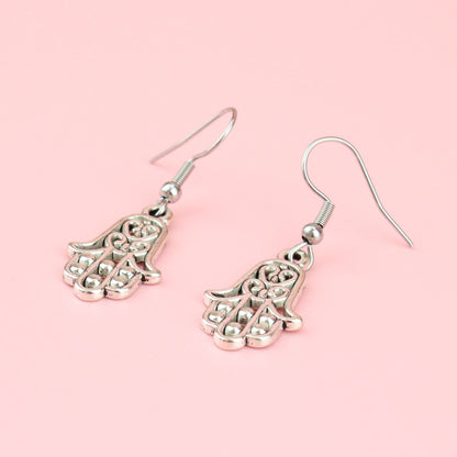Hamsa Hand Earrings