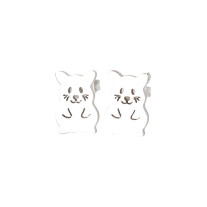 Hamster Stud Earrings