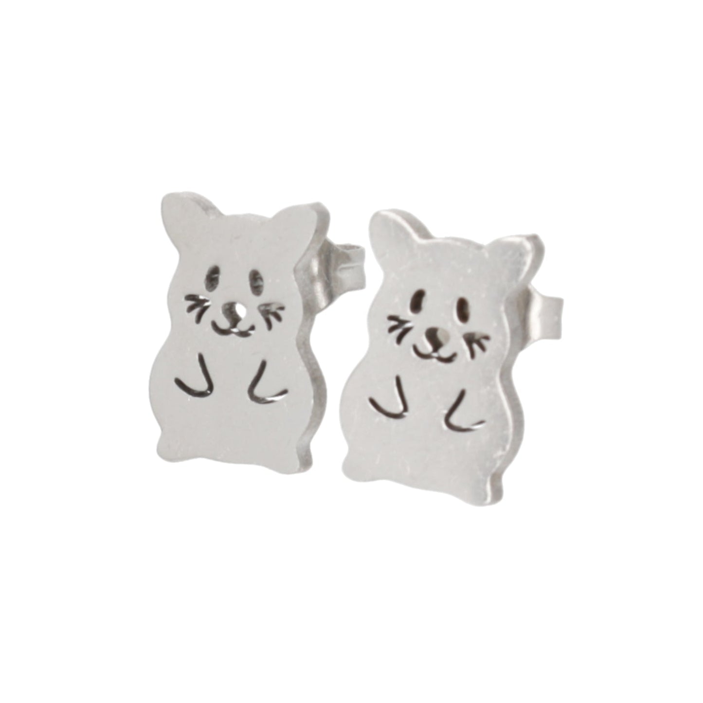 Hamster Stud Earrings