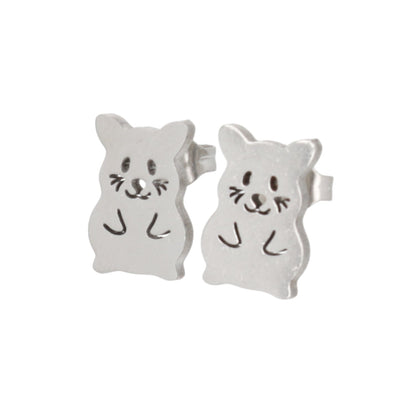 Hamster Stud Earrings