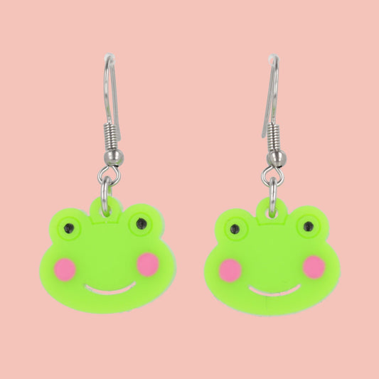 Happy Frogs Earrings