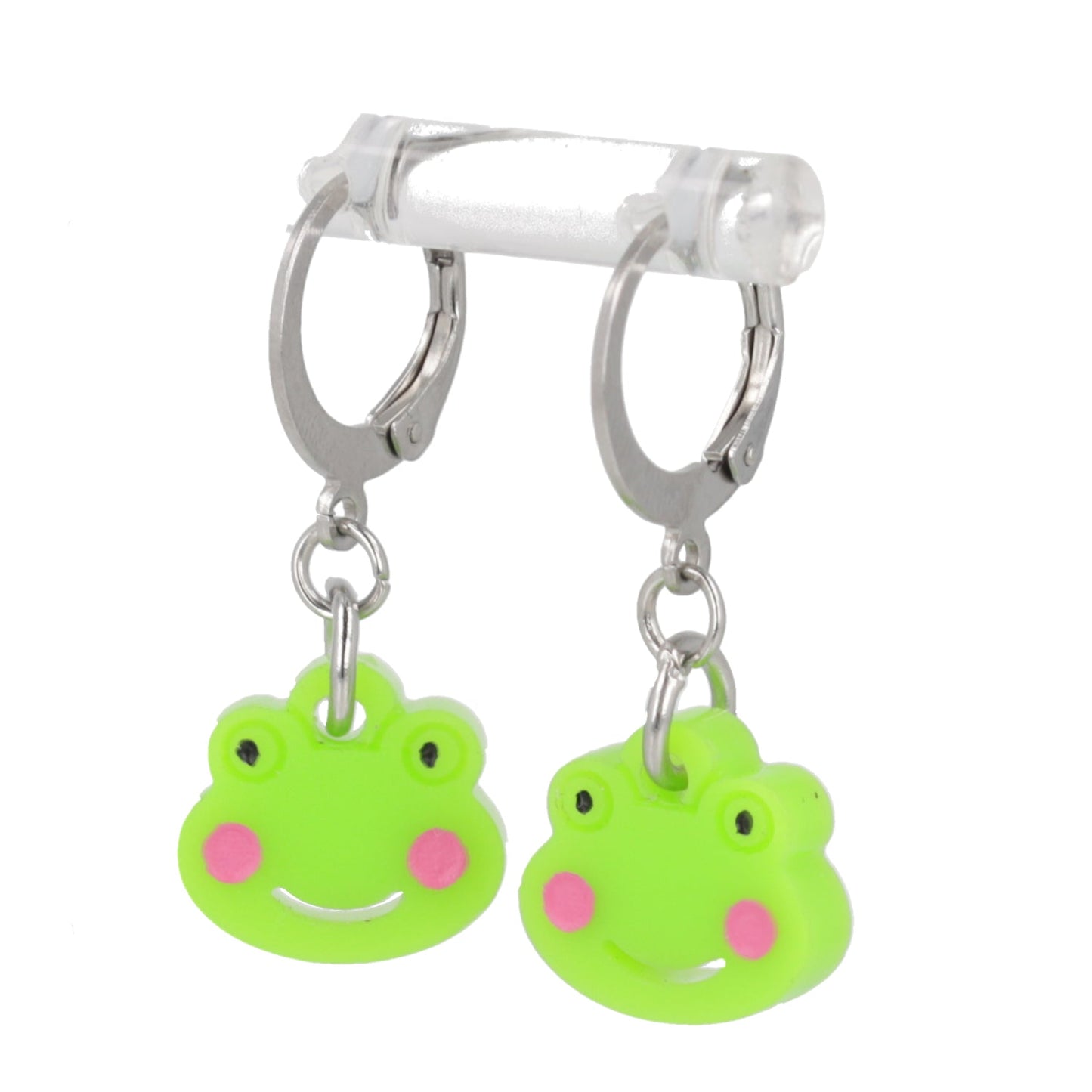 Happy Frogs Huggie Hoop Earrings