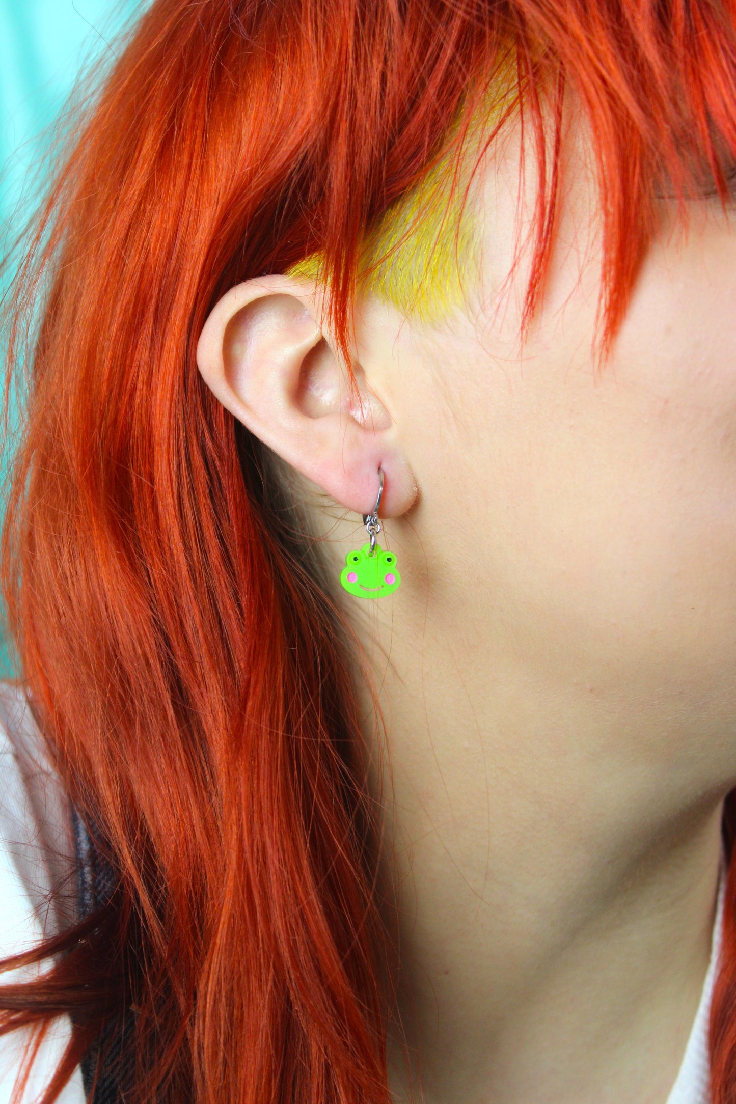 Happy Frogs Huggie Hoop Earrings