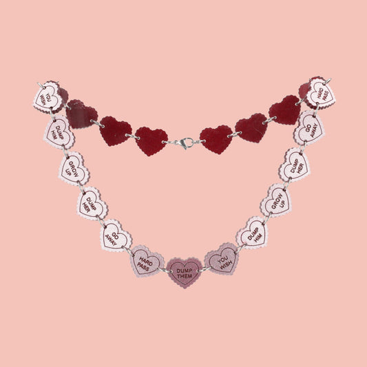 Hard Truths Loveheart Necklace