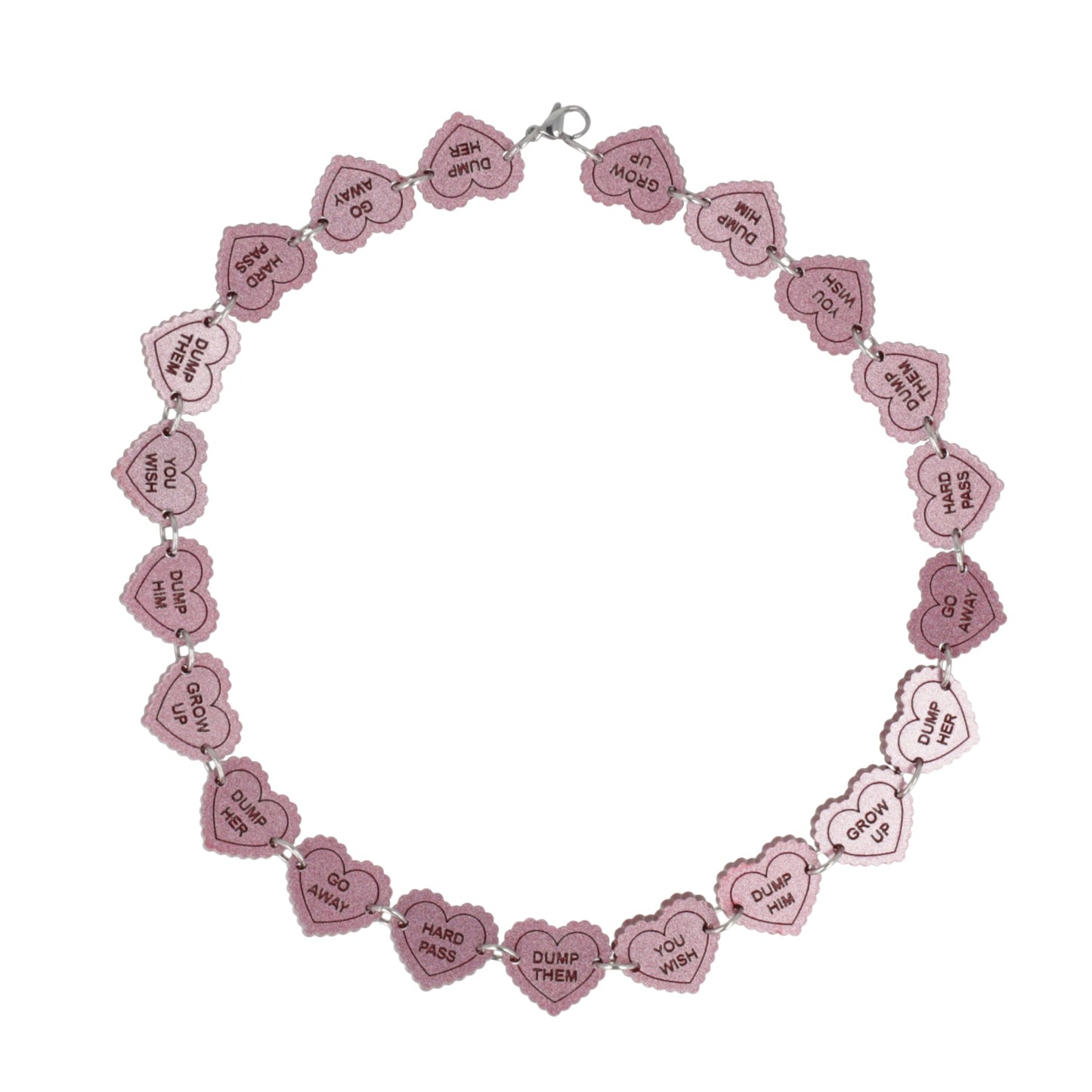 Hard Truths Loveheart Necklace