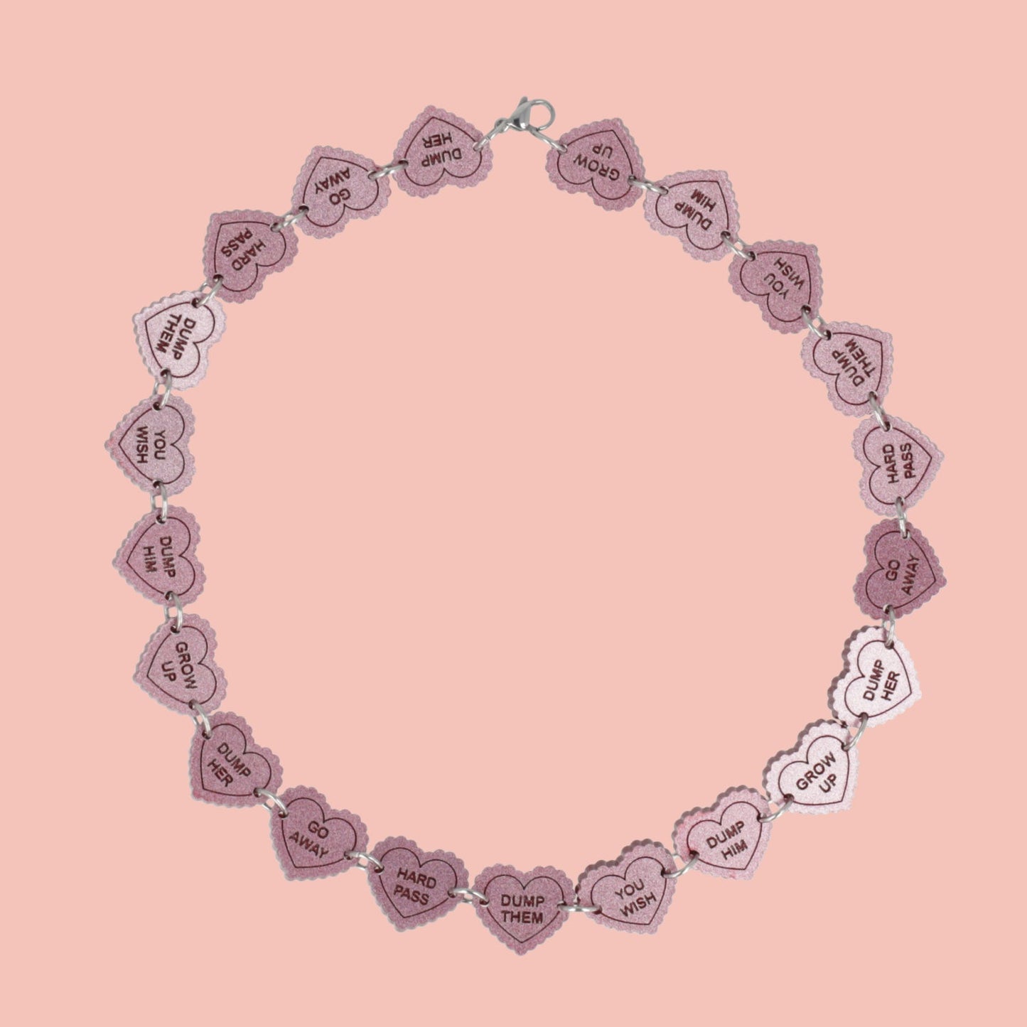 Hard Truths Loveheart Necklace